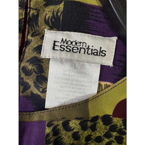 Modern Essentials Women’s Patchwork Blouse Size L – - Picture 5 of 5